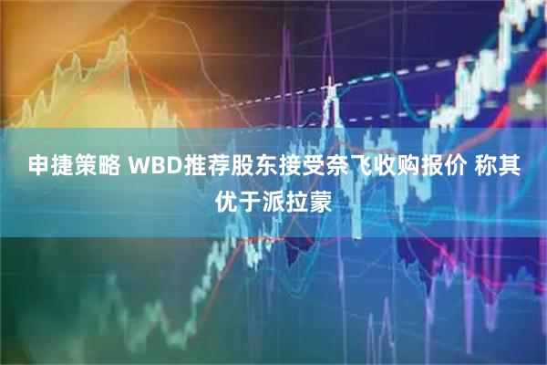 申捷策略 WBD推荐股东接受奈飞收购报价 称其优于派拉蒙